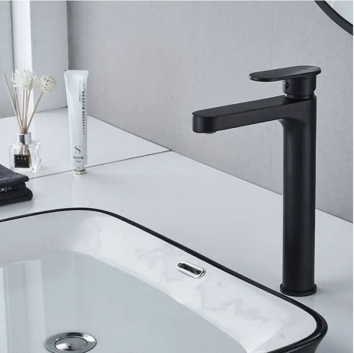 Смеситель для раковины Shevanik S8711H цвет Черный