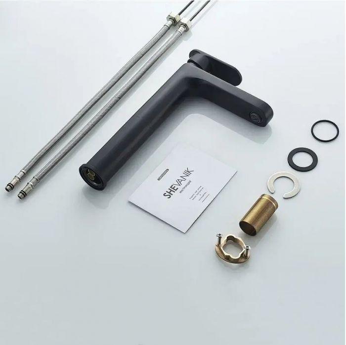 Смеситель для раковины Shevanik S8711H цвет Черный