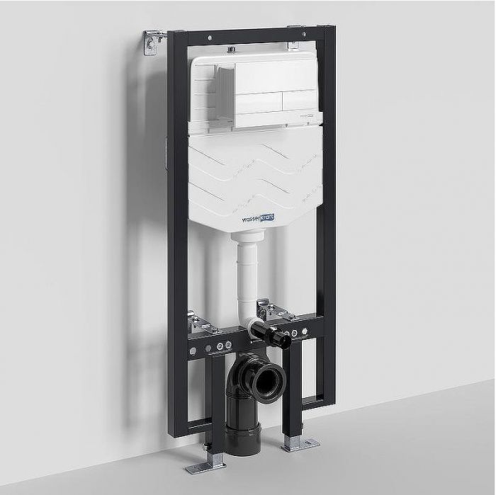 Инсталляция WasserKRAFT Vils 56TLT.010.ME.WH04 для унитаза с Белой клавишей смыва
