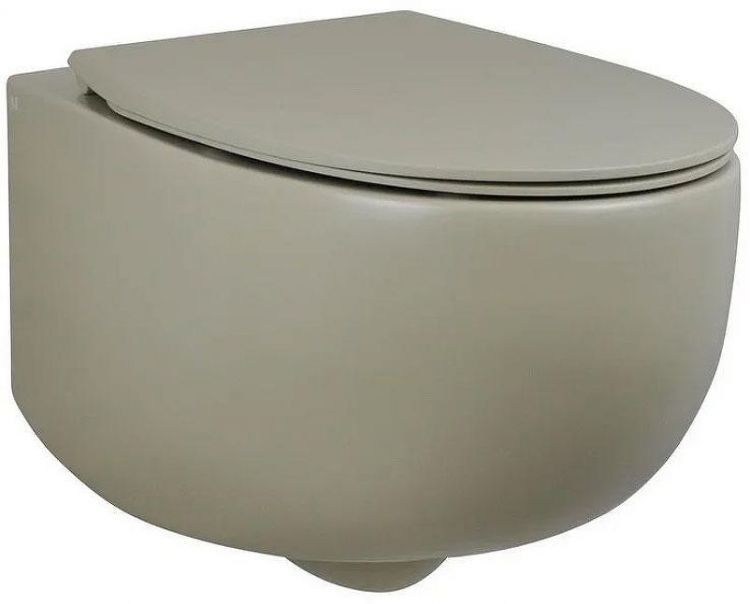 Унитаз AeT Dot 2.0 S555T0R0V6131 подвесной Бежевый матовый без сиденья
