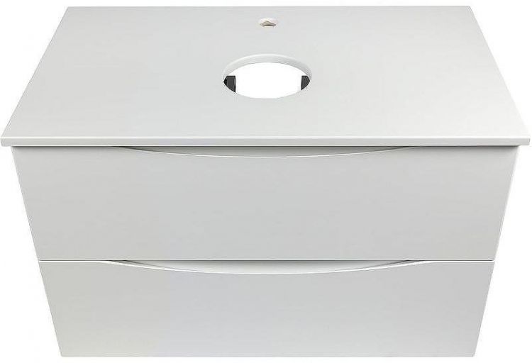 Тумба под раковину Bond Cube 80 T05805 подвесная Белая матовая Тумба под раковину Bond Cube 80 T05805 подвесная Белая матовая