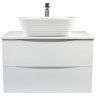 Тумба под раковину Bond Cube 80 T05805 подвесная Белая матовая Тумба под раковину Bond Cube 80 T05805 подвесная Белая матовая