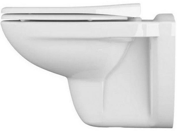 Комплект унитаза с инсталляцией Vitra Normus 9773B003-7202 с сиденьем Микролифт и клавишей смыва Хром глянцевый