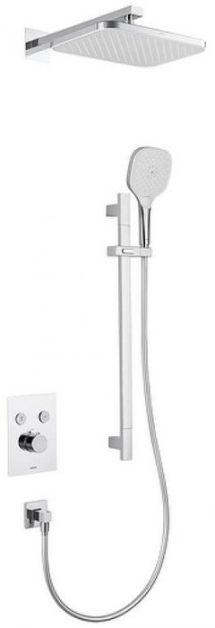 Душевая система Arrow ARQ12H08CP-1 с термостатом цвет Хром