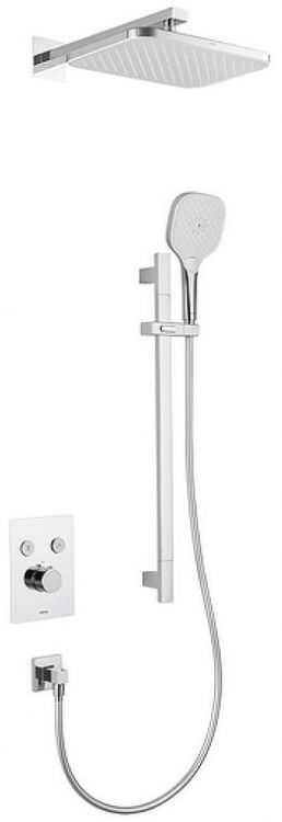 Душевая система Arrow ARQ12H08CP-1 с термостатом цвет Хром