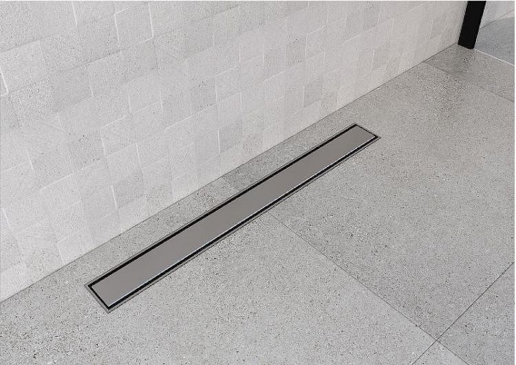 Душевой лоток Bettoserb Premium Line 55 13100003 с решеткой Хром матовый / под плитку