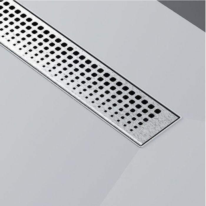 Душевой лоток AM.PM MasterFlow 80 W01SC-P11-080-01SB с решеткой Хром матовый Cut Gradient