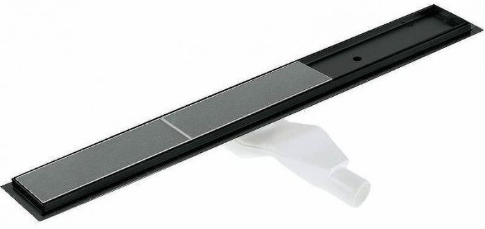 Душевой лоток Deante 70 KOS_N07D с Черной матовой решеткой / под плитку