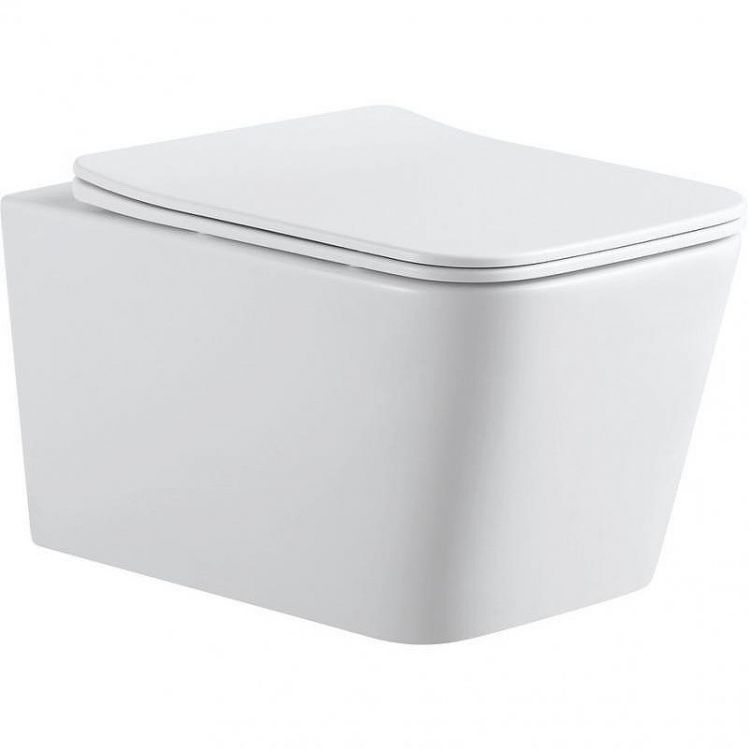 Унитаз Aquanet Tavr 2.0 Rimless 243545 подвесной с сиденьем Микролифт Унитаз Aquanet Tavr 2.0 Rimless 243545 подвесной с сиденьем Микролифт