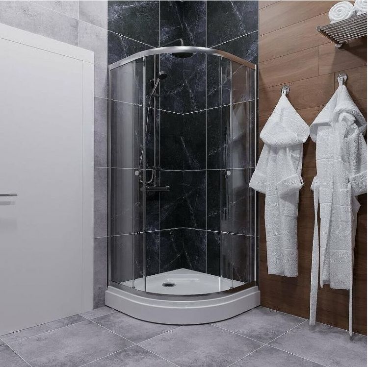 Душевой уголок Triton Альфа-Хром 90х90 Щ0000049613 профиль Хром стекло прозрачное Душевой уголок Triton Альфа-Хром 90х90 Щ0000049613 профиль Хром стекло прозрачное