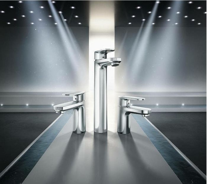 Смеситель для раковины Hansgrohe Vernis Blend 71552670 Черный матовый