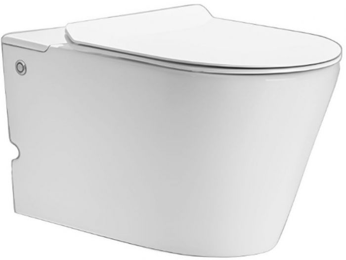 Унитаз Ceruttispa Argentera Aria Pulse CT10590 подвесной с сиденьем Микролифт