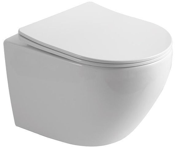 Унитаз WesnaArt Nova Tornado 214-NOV03 подвесной цвет Белый с сиденьем Микролифт Унитаз WesnaArt Nova Tornado 214-NOV03 подвесной цвет Белый с сиденьем Микролифт