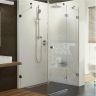 Душевой уголок Ravak Brilliant BSDPS-100/80 100х80 R 0UPA4A00Z1 профиль Хром стекло Transparent