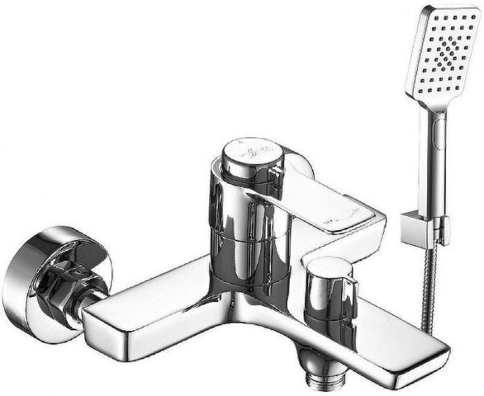 Смеситель для ванны Rossinka RS50-31 с термостатом Хром