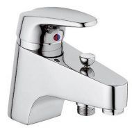 Смеситель однорычажный Kludi Objekta 326850575 DN 15, для ванны и душа