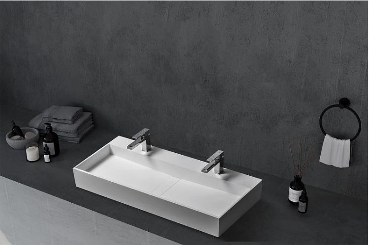 Раковина Abber Stein 120 AS2642 Белая матовая