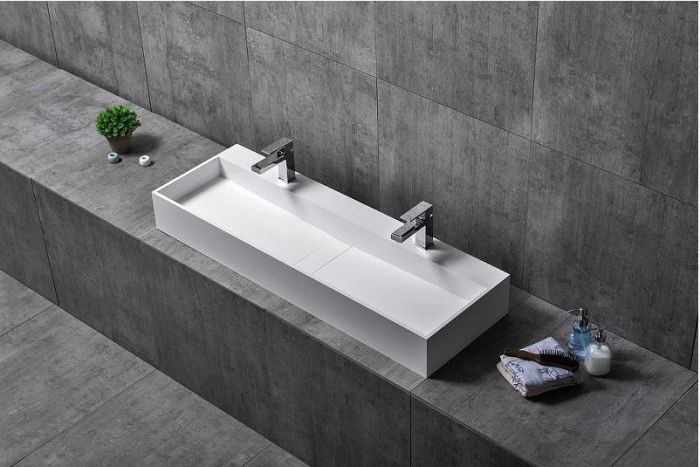 Раковина Abber Stein 120 AS2642 Белая матовая