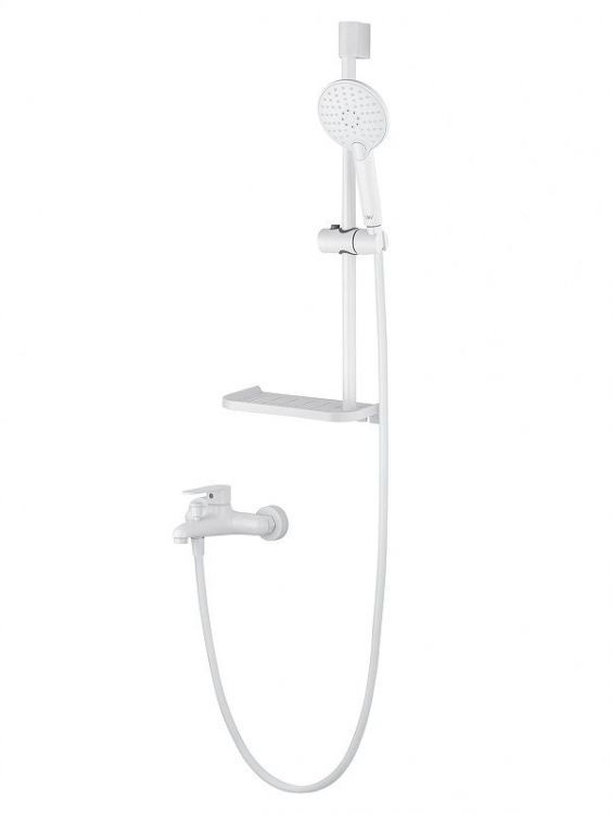 Смеситель для ванны Wonzon & Woghand Alfa WW-AE3201-MW цвет Белый матовый