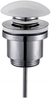 Донный клапан Raglo R600.01.38 click-clack Белый матовый