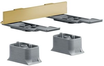 Axor Universal Комплект адаптеров для монтажа, цвет: полированное золото