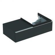 Тумба под раковину Geberit iCon, 89x48, темно-серый [841591000]