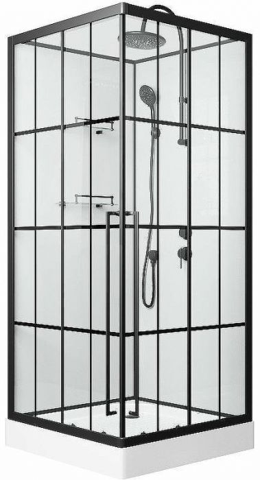 Душевая кабина Niagara Standart 90x90 R ST90/15QR/KL/BKT без гидромассажа