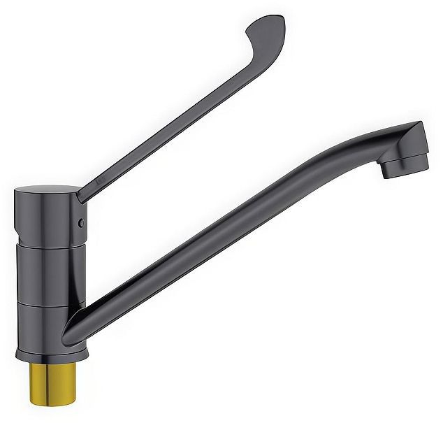 Смеситель для кухни Belz B70019-3 цвет Оружейная сталь