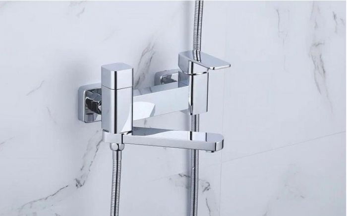 Смеситель для ванны Rose R2602 цвет Хром
