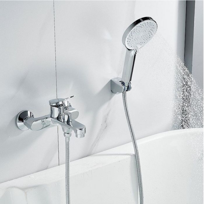 Смеситель для ванны Shevanik S6202 цвет Хром