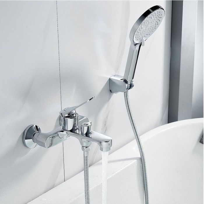 Смеситель для ванны Shevanik S6202 цвет Хром