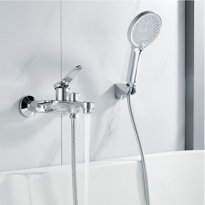 Смеситель для ванны Shevanik S6202 цвет Хром