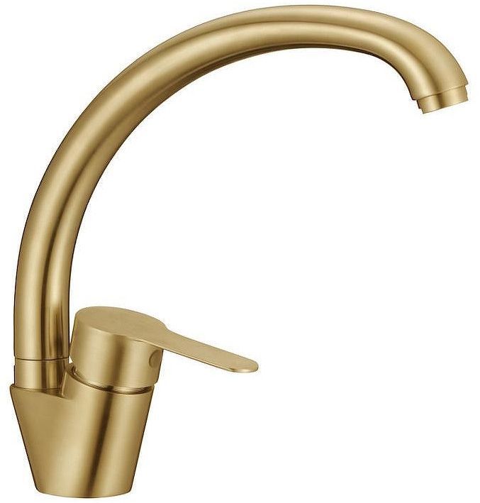 Смеситель для кухни Fmark FS8234C цвет Золото матовое Смеситель для кухни Fmark FS8234C цвет Золото матовое