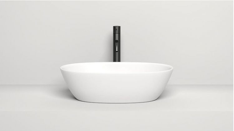 Раковина-чаша Salini Sofia 56 1101206SM Белая матовая