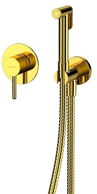 Гигиенический душ со смесителем Whitecross Y gold SYSYBI1GL цвет Золото