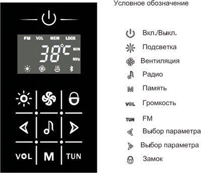 Душевая кабина Orans SR-86152 AL/AR