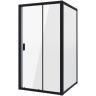 Душевой уголок Niagara Nova 90х80 NG-82-9AB-A80B профиль Черный стекло прозрачное