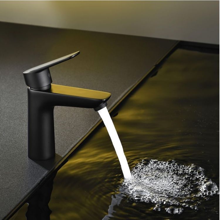 Смеситель для раковины Abelsberg Lineara UNF23508MB цвет Вулканический черный Смеситель для раковины Abelsberg Lineara UNF23508MB цвет Вулканический черный