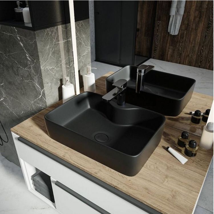 Раковина Maretti Umbria 48 UM13NS96-560 цвет Черный Раковина Maretti Umbria 48 UM13NS96-560 цвет Черный