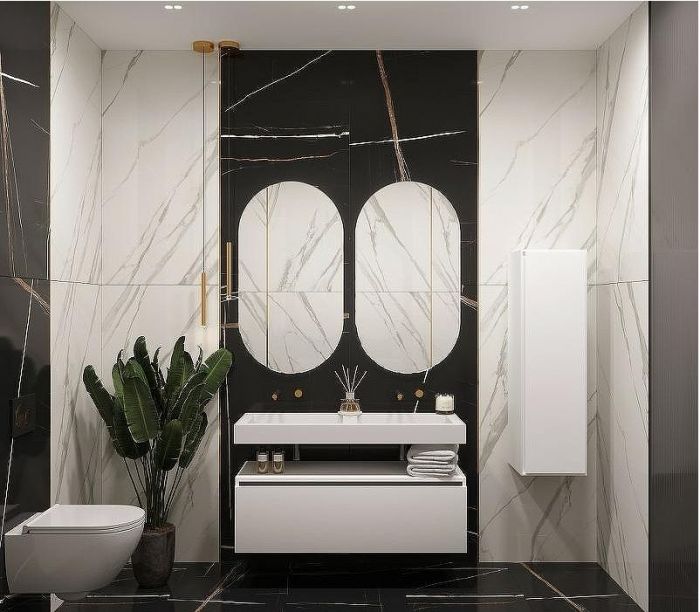 Раковина Boheme Armadi Art Flat 120 888-120 двойная Белая матовая