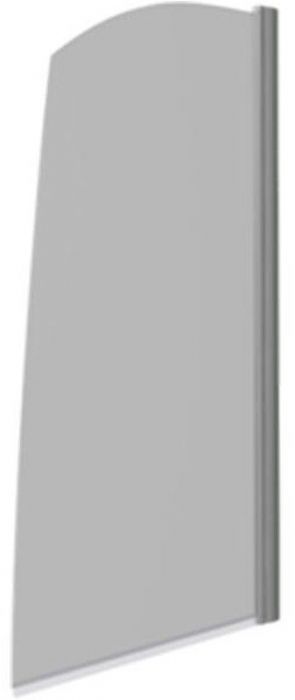 Шторка на ванну Good Door Screen R-80-C-CH 80 профиль Хром стекло прозрачное