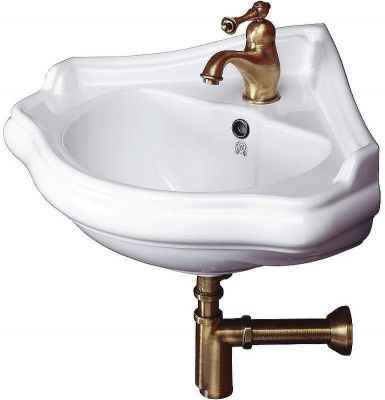 Раковина Migliore Bella 57 20608 угловая Белая