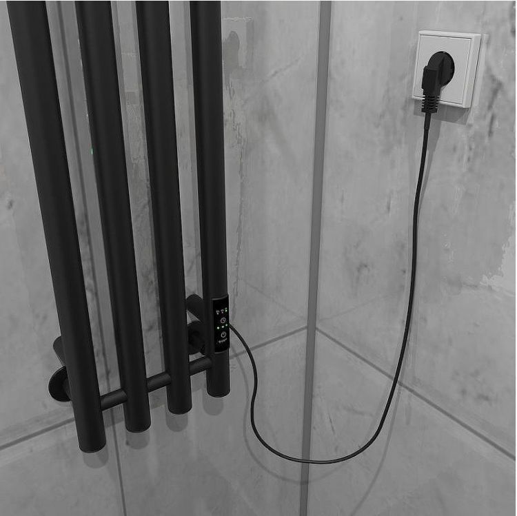 Электрический полотенцесушитель Altasan АргоЛюкс 120х21 АргоЛюкс12021ЧМ Черный муар