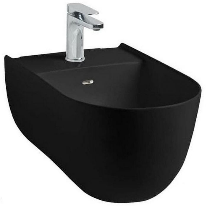 Биде Artceram The One THB001 17 00 подвесное Черное матовое