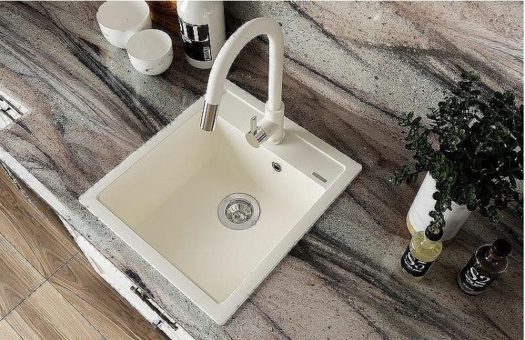 Кухонная мойка Florentina Липси-460 20.280.B0460.306 Капучино