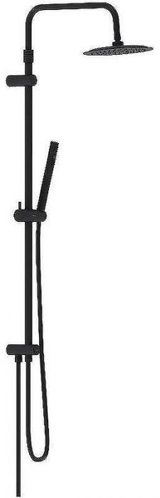 Душевая система Damixa Scandinavian Pure 936000300 Черная матовая