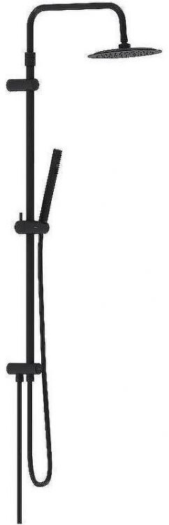 Душевая система Damixa Scandinavian Pure 936000300 Черная матовая Душевая система Damixa Scandinavian Pure 936000300 Черная матовая