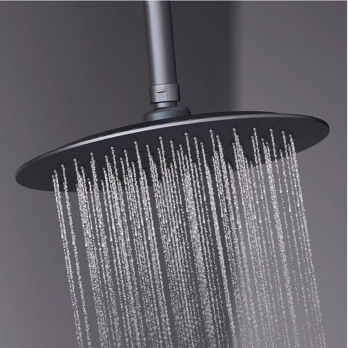 Душевая система Damixa Scandinavian Pure 936000300 Черная матовая