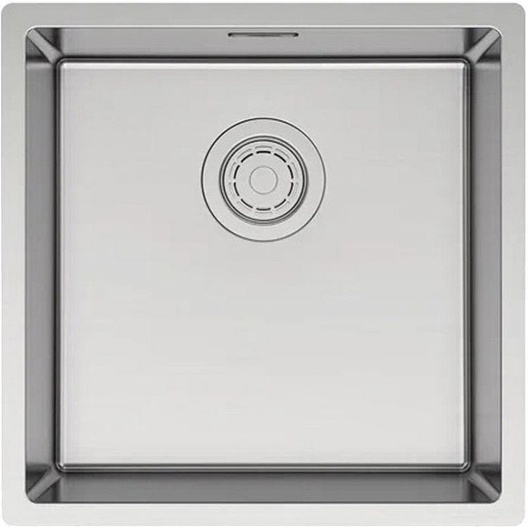 Кухонная мойка Paulmark Lassan 44 Uni LA44-BS Брашированная нержавеющая сталь