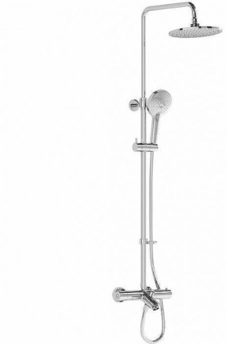 Душевая система Vitra Aquaheat Joy A47208EXP с термостатом Хром